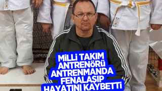 Milli antrenöründen acı haber