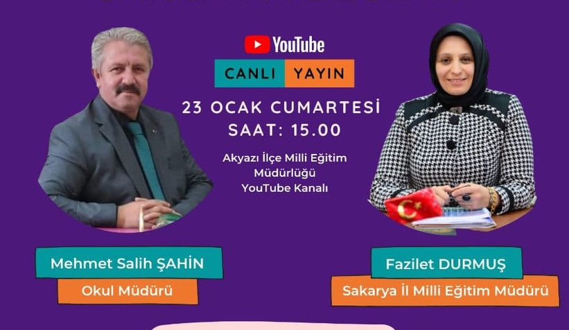 Milli Eğitim Müdürü Durmuş, Akyazı'da canlı yayına katılacak