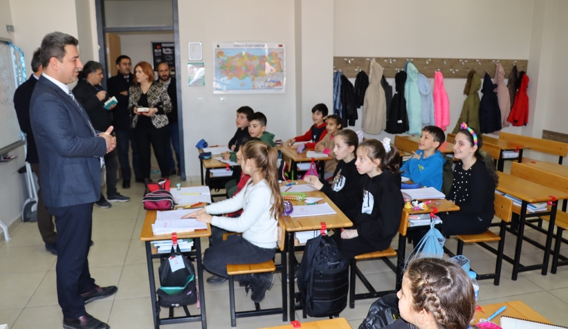Milli Eğitim Müdürü'nden kış okulu ziyareti