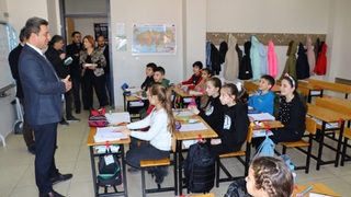 Milli Eğitim Müdürü'nden kış okulu ziyareti