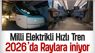 Milli Elektrikli Hızlı Tren, teste çıkıyor