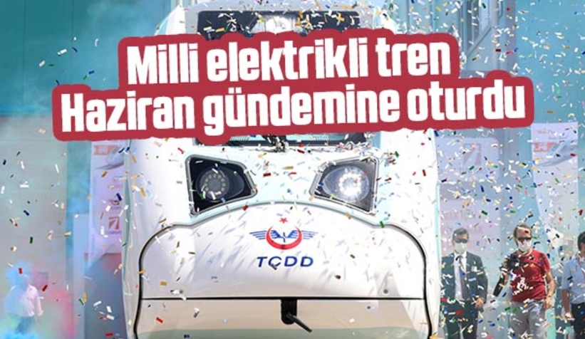 Milli elektrikli tren gündem oldu