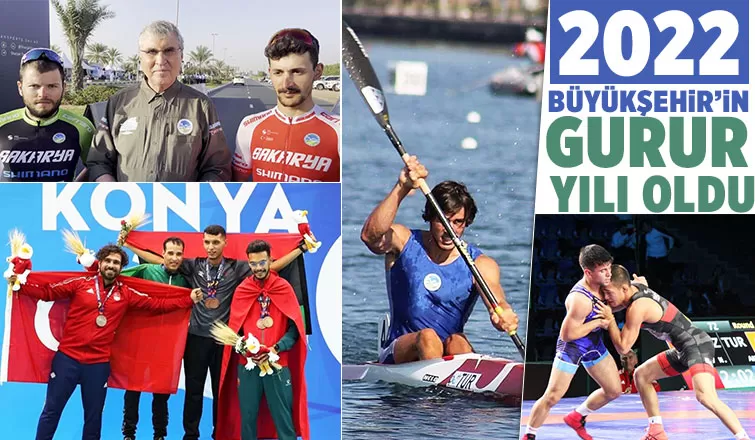 Milli gururu yaşattılar: Büyükşehir tam 54 madalya topladı
