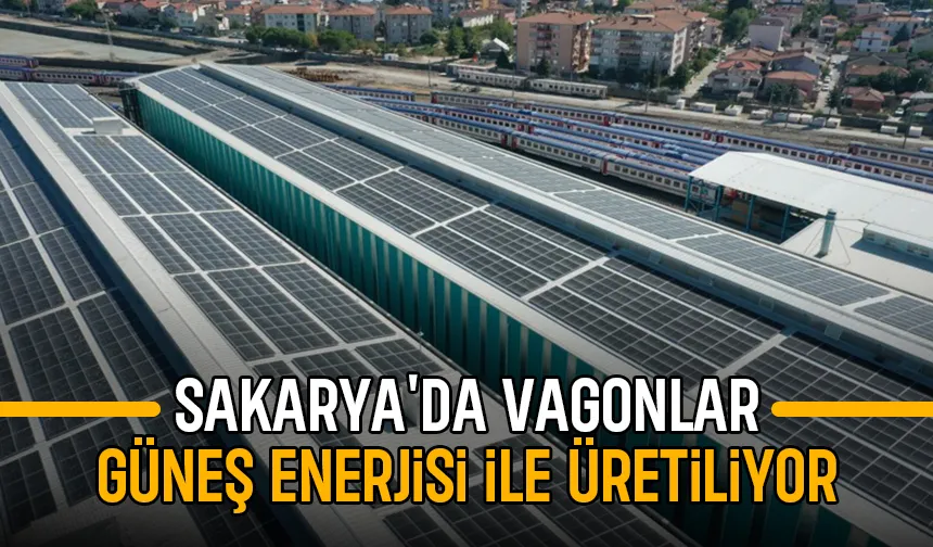 Milli Hızlı Tren üretiminde Güneş Enerjisi kullanılıyor