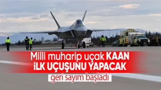 Milli muharip uçak Kaan, ilk uçuşunu yapacak