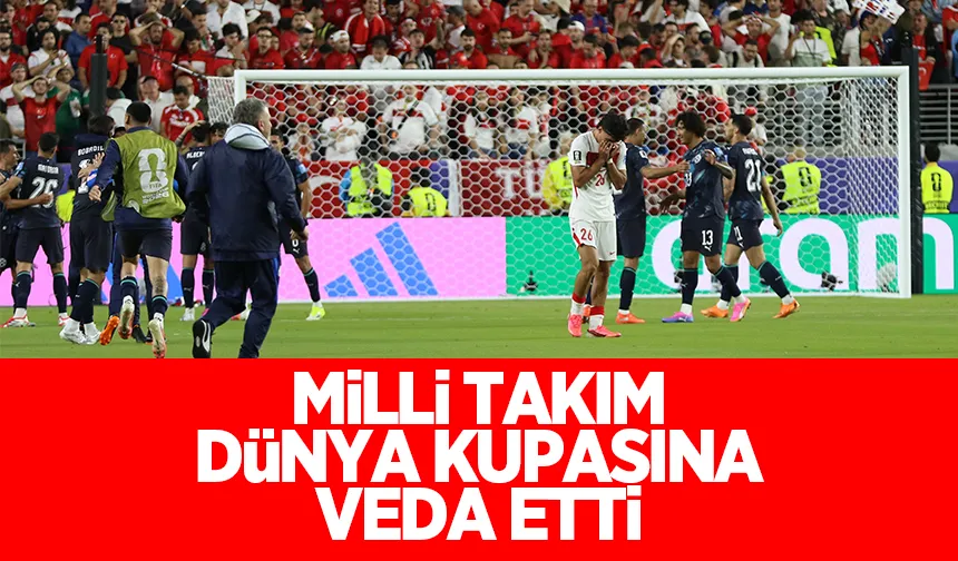 Milli Takım Dünya Kupası'na veda etti