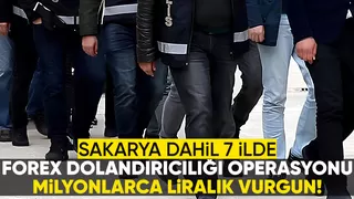 Milyonlarca liralık forex vurgunu yapan şebeke çökertildi