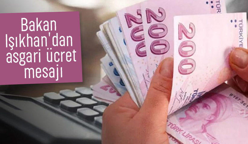 Milyonların gözü asgari ücret pazarlığında; Bakandan açıklama geldi