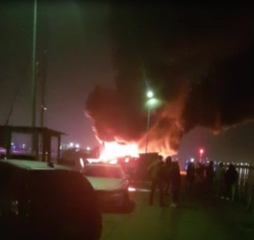  Milyonluk 2 yat ve tekne küle döndü