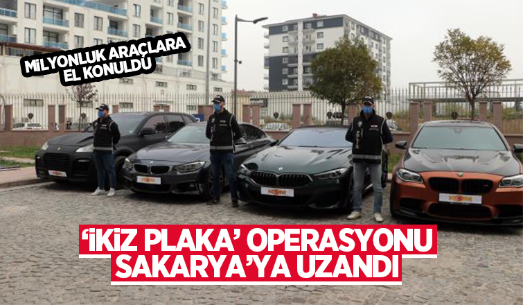 Milyonluk araçlara el kondu