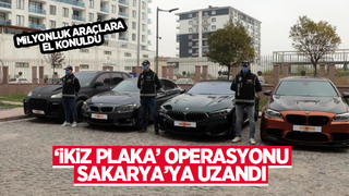 Milyonluk araçlara el kondu