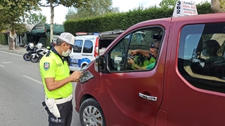 Minibüs ve otobüslere ‘ayakta yolcu' denetimi