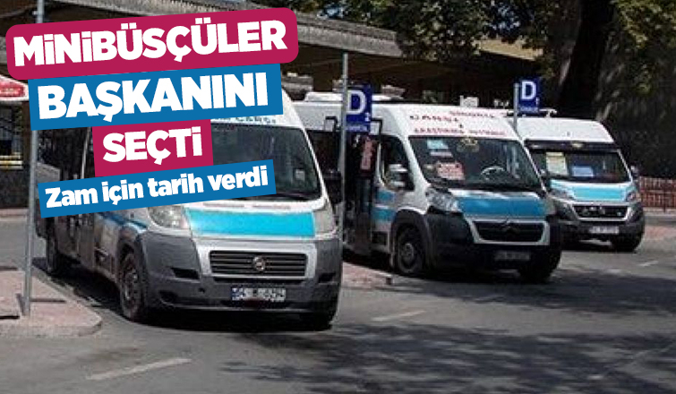 Minibüsçülerin kongresinde zam için tarih verildi