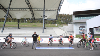 Minik bisikletçilere güvenli sürüş eğitimi