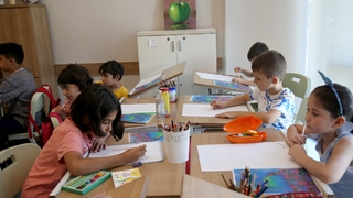 Minik öğrenciler SGM’de kendilerini keşfediyorlar