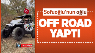 Minik Sofuoğlu off road yaptı