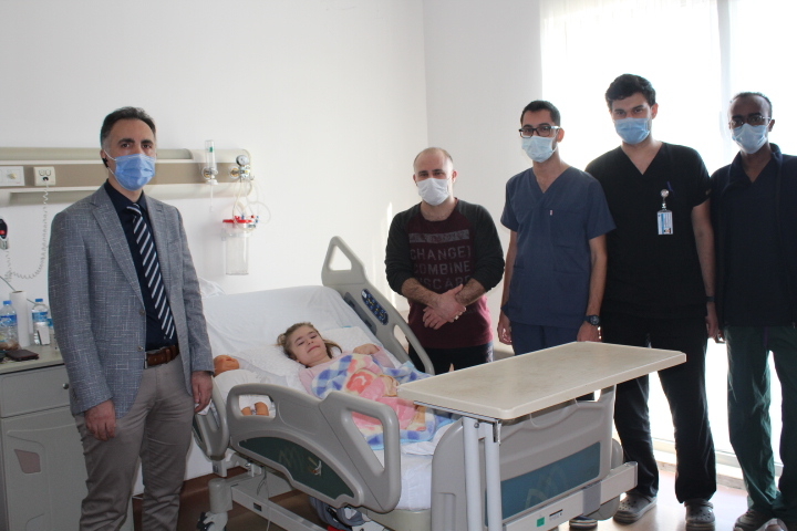 Minik Sümeyye'den güzel haber