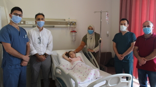 Minik Sümeyye sağlığına kavuştu