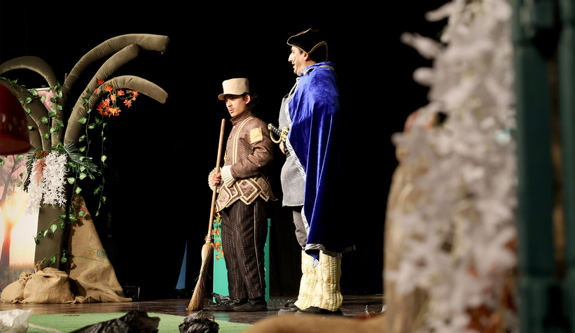 Minikler Don Kişot ile eğlenceye doydu