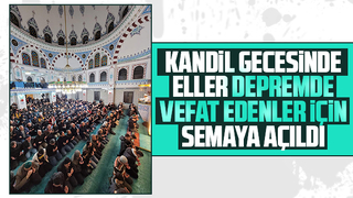  Miraç Kandili dualar ile idrak edildi