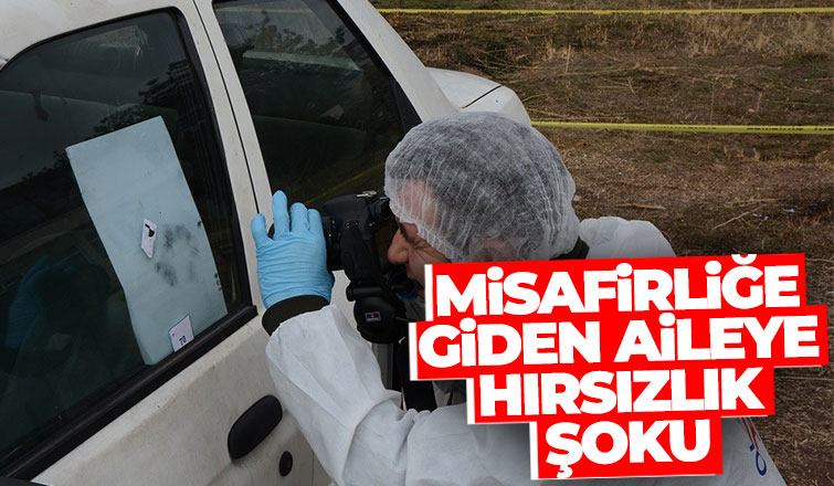Misafirliğe gittiler, birikimleri çalındı