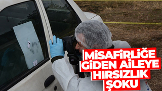 Misafirliğe gittiler, birikimleri çalındı