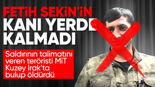 MİT, Fethi Sekin'in şehit olduğu saldırının talimatını veren teröristi öldürdü