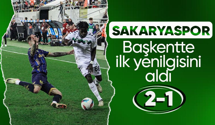 MKE Ankaragücü 2 Sakaryaspor 1
