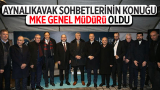 MKE Genel Müdürü  Aynalıkavak Sohbetlerinin konuğu oldu