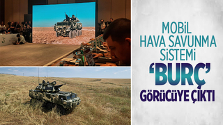 Mobil Hava Savunma Sistemi BURÇ tanıtıldı