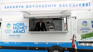 Mobil Hizmet Aracı olası afette hazır bulunacak