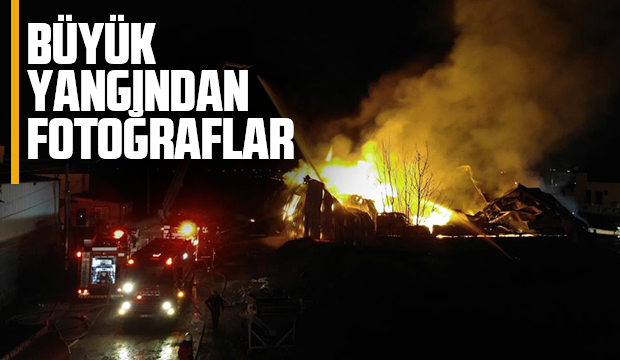 Mobilya atölyesindeki yangın kontrol altına alındı