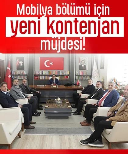 Mobilya bölümü için yeni kontenjan müjdesi!