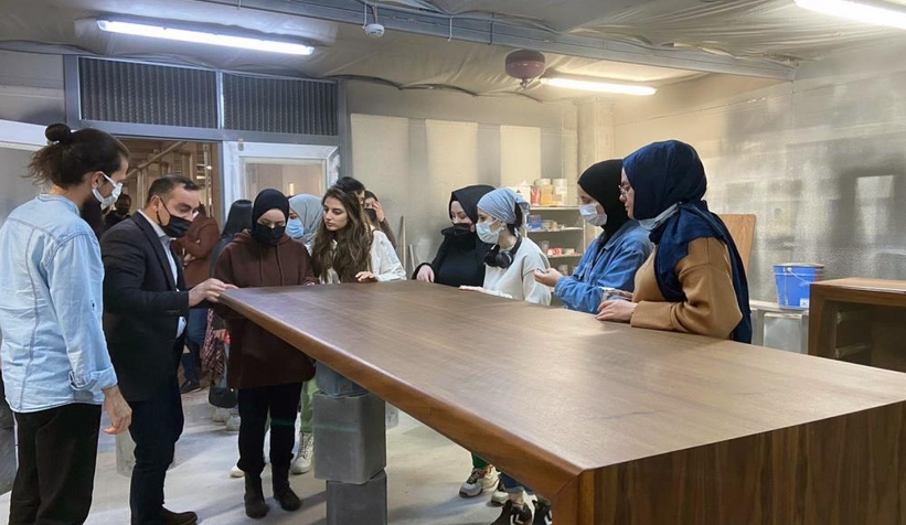 Mobilya sektörünü teknik gezilerle tanıyorlar