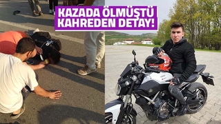 Moto kurye işe başladığı gün kazada öldü