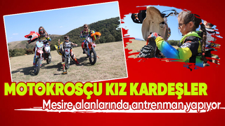 Motokrosçu kız kardeşler pist istiyor