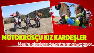 Motokrosçu kız kardeşler pist istiyor