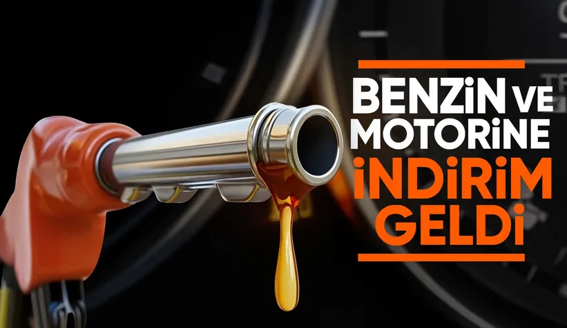 Motorin ve benzine indirim geldi