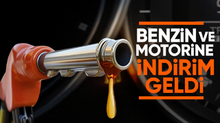 Motorin ve benzine indirim geldi