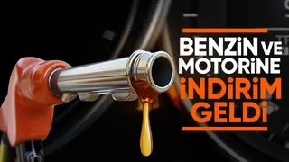 Motorin ve benzine indirim geldi