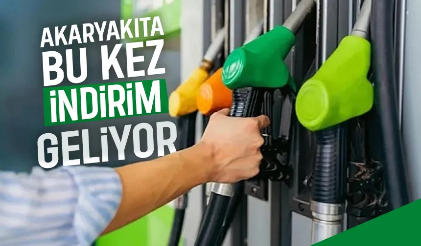 Motorin ve benzine indirim yolda