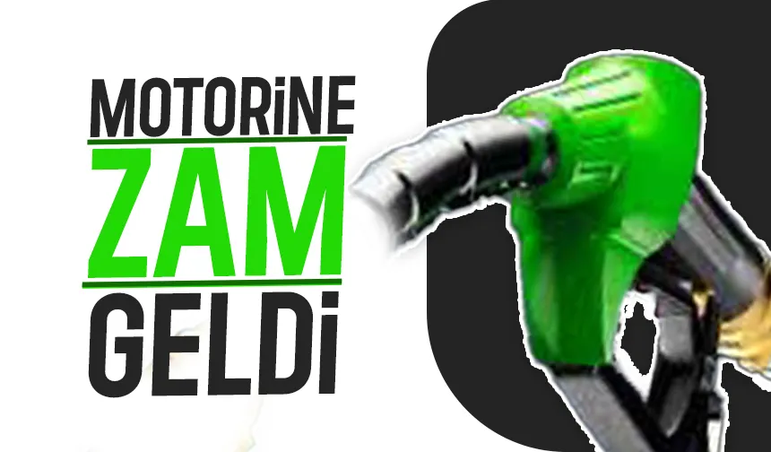 Motorin zamlandı