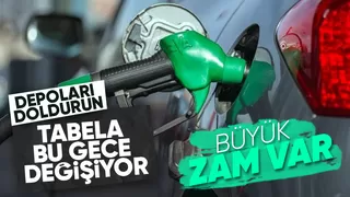 Motorine bu gece büyük zam