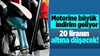 Motorine büyük indirim geliyor