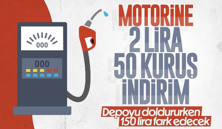 Motorine büyük indirim