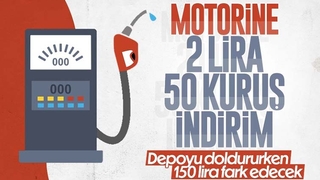 Motorine büyük indirim