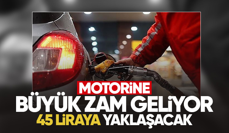Motorine büyük zam yolda