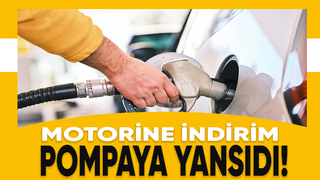 Motorine indirim geldi
