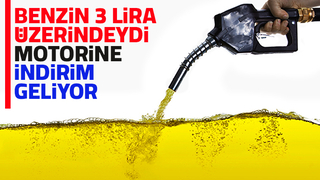 Motorine indirim geliyor