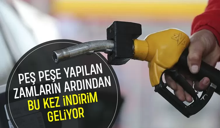 Motorine indirim geliyor